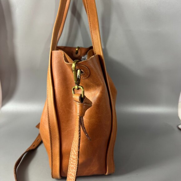 Madewell Sydney All-Leather Tote in Cognac - Picture 4 of 12